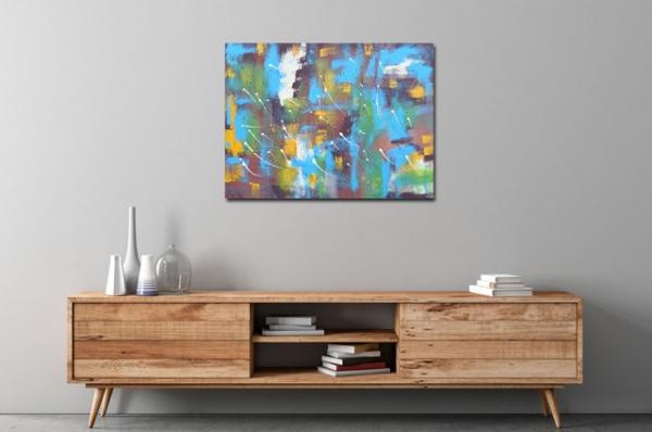 Buy art with structure brown colored - 1417